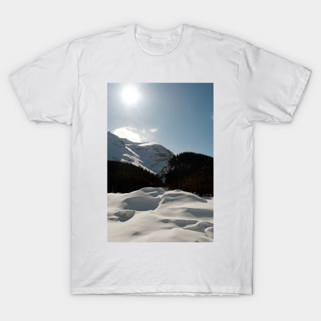 Canadian Rocky Mountains Icefields Parkway Canada T-Shirt by AndyEvansPhotos